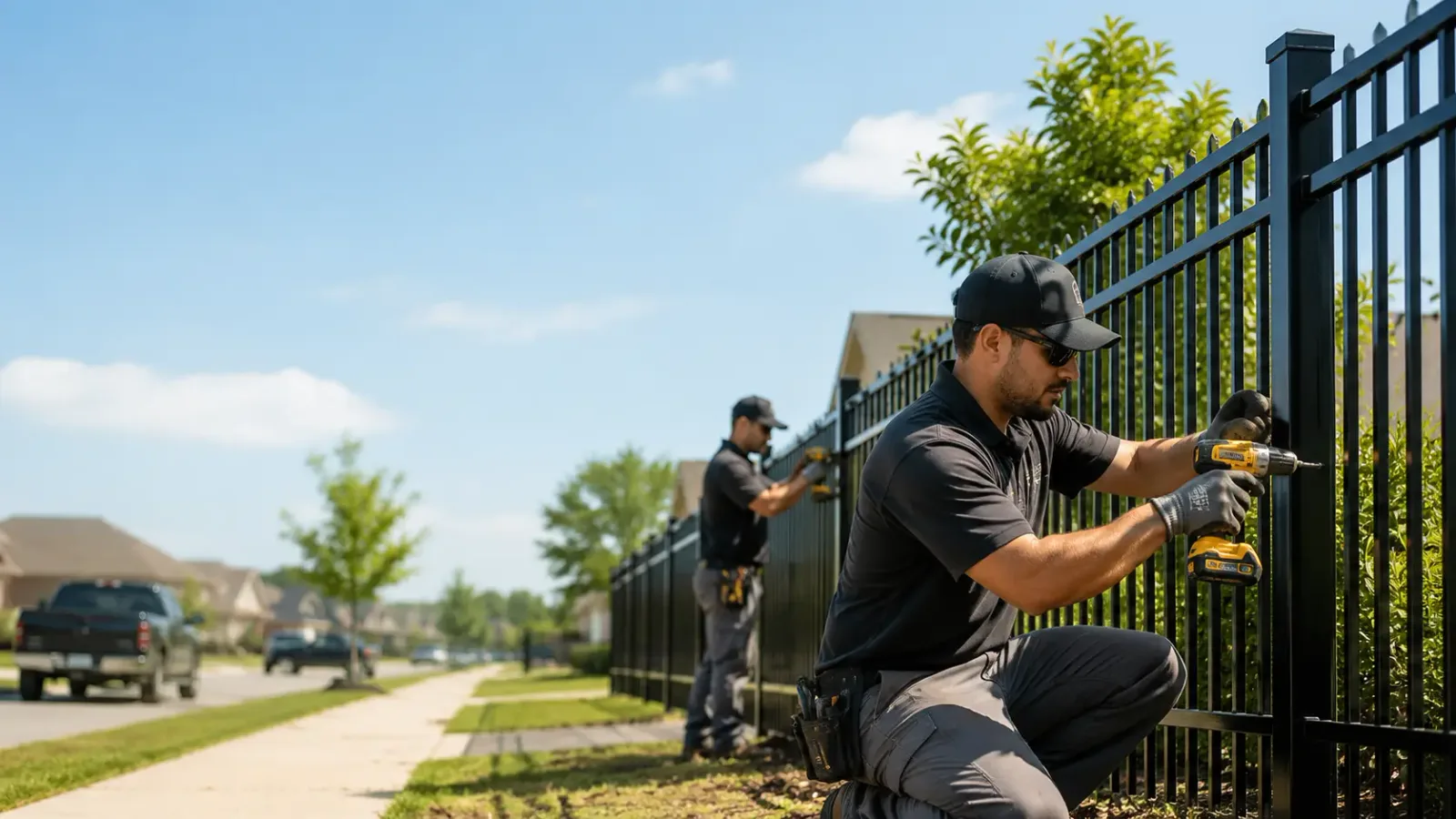 Metal Fence Installation in Decatur, TX